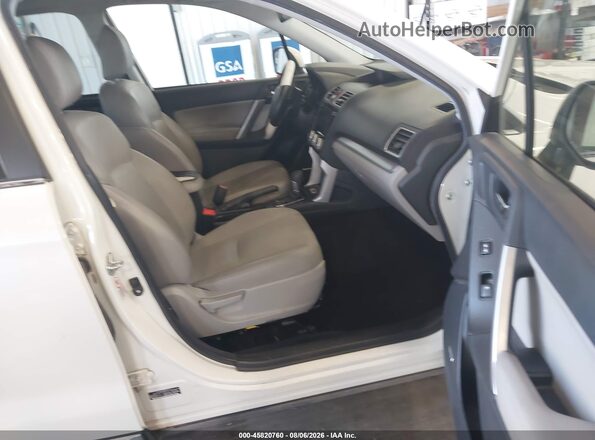 JF2SJAVC0GH426783 2016 SUBARU FORESTER White Սալոնի դիմացի տեսք
