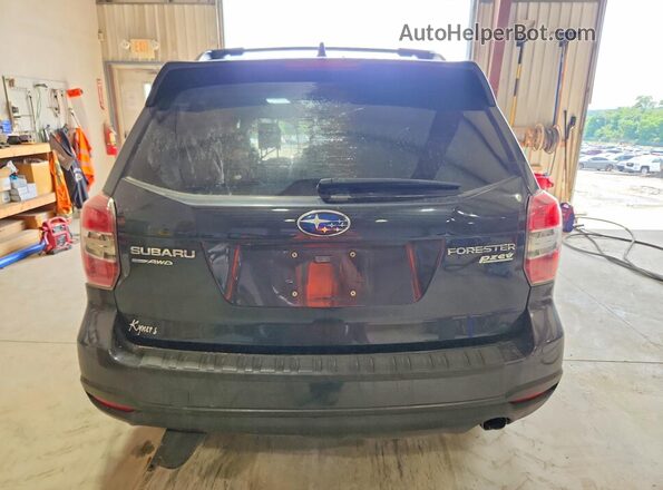 JF2SJAVC5GH404438 2016 SUBARU FORESTER Black უკანა ხედი