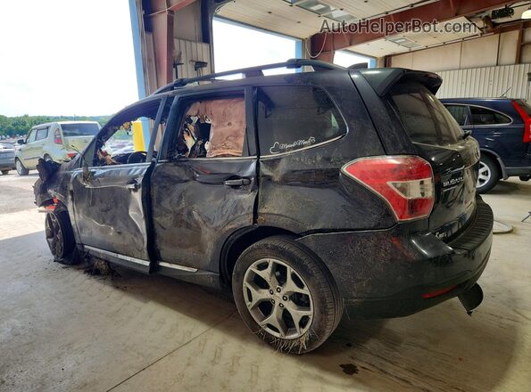 JF2SJAVC5GH404438 2016 SUBARU FORESTER Black უკანა მარცხენა