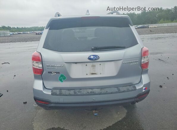JF2SJAVC5GH516026 2016 SUBARU FORESTER Silver Rear view