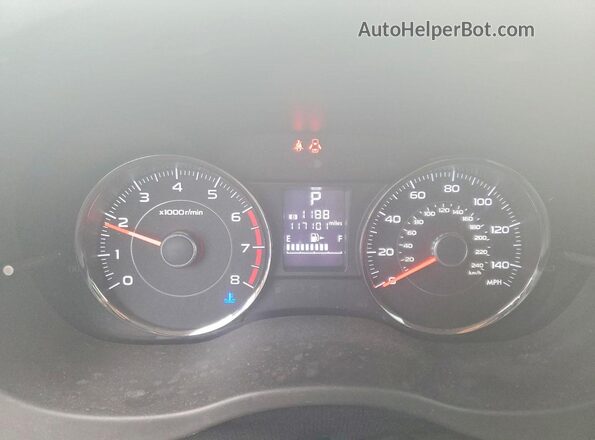 JF2SJAVC5GH516026 2016 SUBARU FORESTER Silver Instrument cluster view