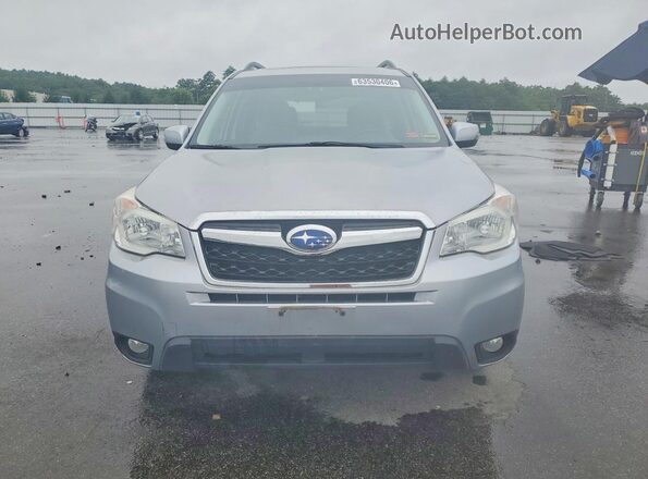 JF2SJAVC5GH516026 2016 SUBARU FORESTER Silver Front view