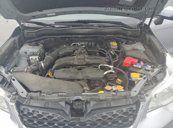 JF2SJAVC5GH516026 2016 SUBARU FORESTER Silver Rear interior view