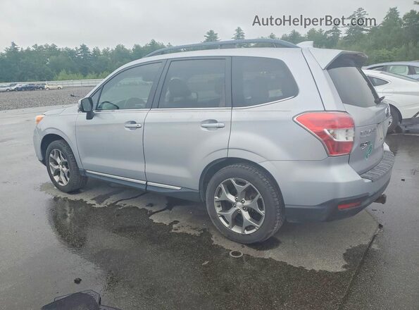JF2SJAVC5GH516026 2016 SUBARU FORESTER Silver Rear left