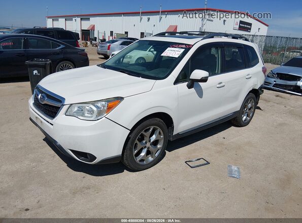 JF2SJAVC6GH450747 2016 SUBARU FORESTER White Przód lewy