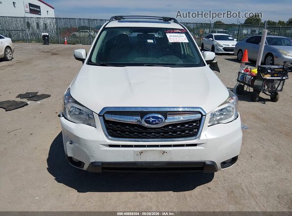 JF2SJAVC6GH450747 2016 SUBARU FORESTER White Widok wnętrza z tyłu