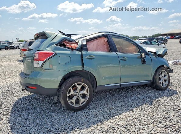 JF2SJAWC0HH582077 2017 SUBARU FORESTER Зеленый Задняя правая четверть