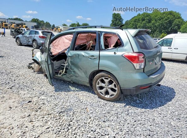 JF2SJAWC0HH582077 2017 SUBARU FORESTER Зеленый Задняя левая четверть