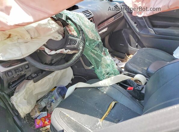 JF2SJAWC0HH582077 2017 SUBARU FORESTER Зеленый Вид панели приборов