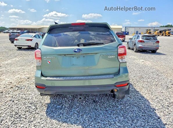 JF2SJAWC0HH582077 2017 SUBARU FORESTER Зеленый Вид сзади