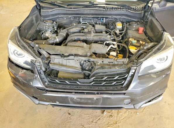 JF2SJAWC1HH470484 2017 SUBARU FORESTER Black Շարժիչի բաժամունքի տեսք