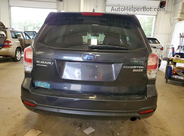JF2SJAWC1HH470484 2017 SUBARU FORESTER Black Հետևի տեսք