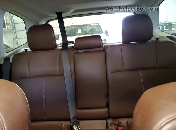 JF2SJAWC1HH470484 2017 SUBARU FORESTER Black Հետևի նստատեղերի տեսք