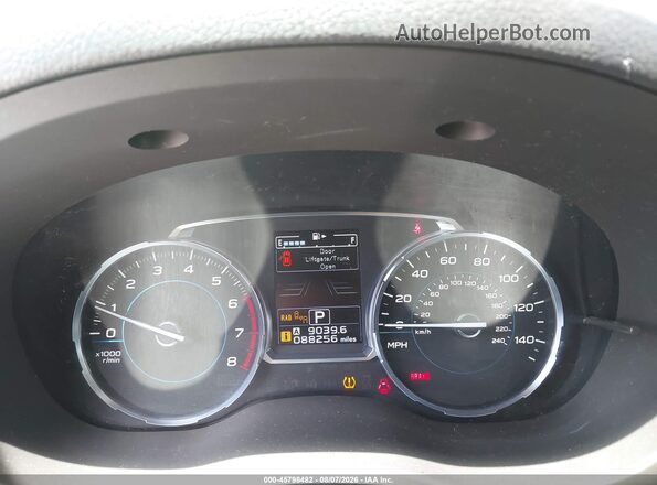 JF2SJAWC2HH564471 2017 SUBARU FORESTER Gray Вид задніх сидінь