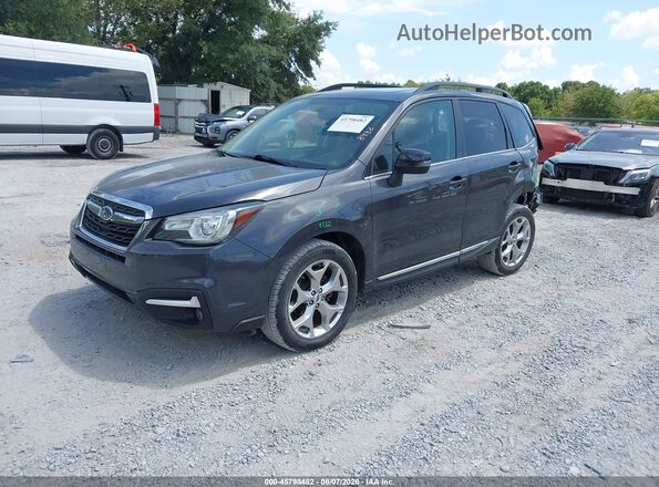 JF2SJAWC2HH564471 2017 SUBARU FORESTER Gray Передня ліва чверть