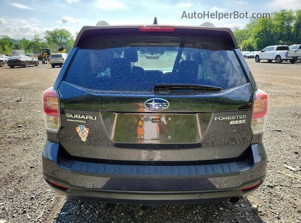JF2SJAWC2HH805736 2017 SUBARU FORESTER Black Rear view
