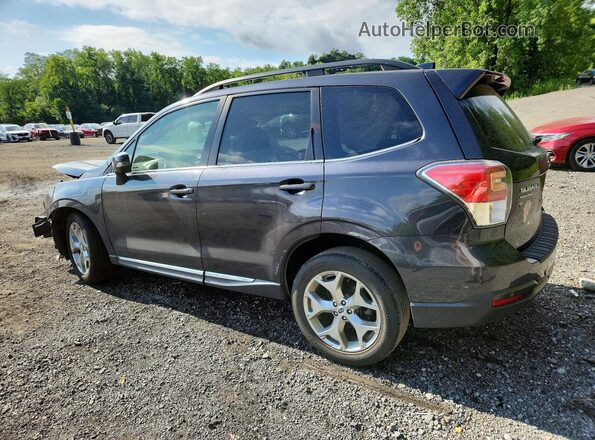JF2SJAWC2HH805736 2017 SUBARU FORESTER Black Rear left