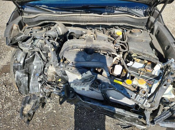 JF2SJAWC2HH805736 2017 SUBARU FORESTER Black Engine compartment view