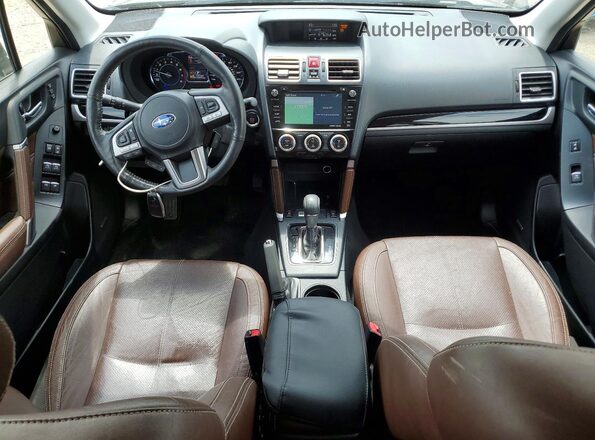JF2SJAWC2JH594043 2018 SUBARU FORESTER Silver წინა პანელის ხედი