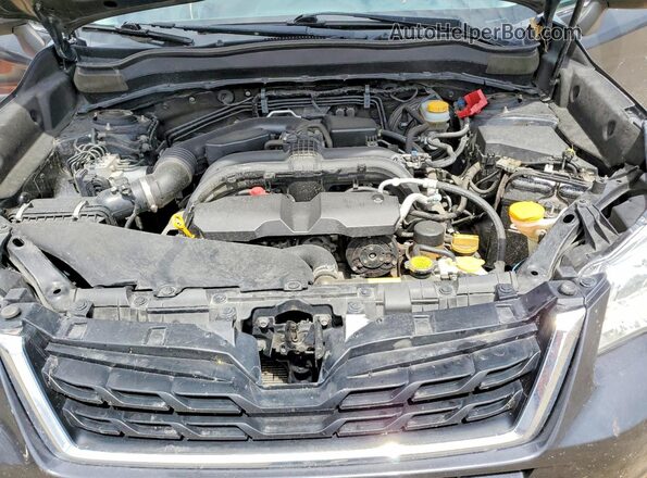 JF2SJAWC2JH594043 2018 SUBARU FORESTER Silver უკანა სალონის ხედი