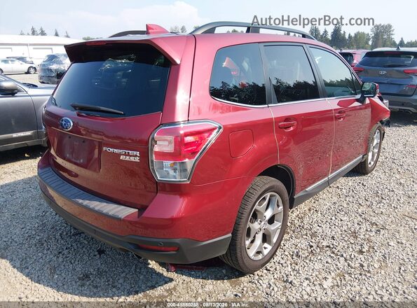 JF2SJAWC4HH473914 2017 SUBARU FORESTER Красный Задняя правая четверть