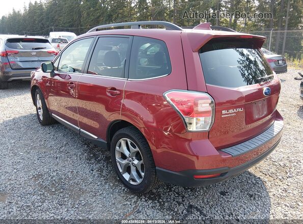 JF2SJAWC4HH473914 2017 SUBARU FORESTER Красный Задняя левая четверть
