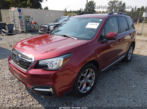 JF2SJAWC4HH473914 2017 SUBARU FORESTER Красный Передняя левая четверть