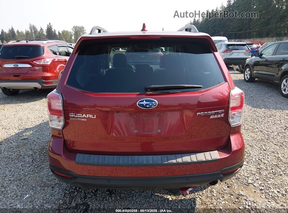 JF2SJAWC4HH473914 2017 SUBARU FORESTER Красный 