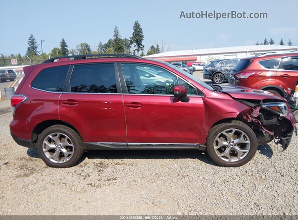 JF2SJAWC4HH473914 2017 SUBARU FORESTER Красный Вид задней части салона