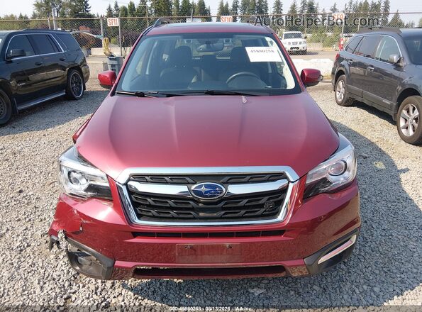 JF2SJAWC4HH473914 2017 SUBARU FORESTER Красный Вид щитка приборов