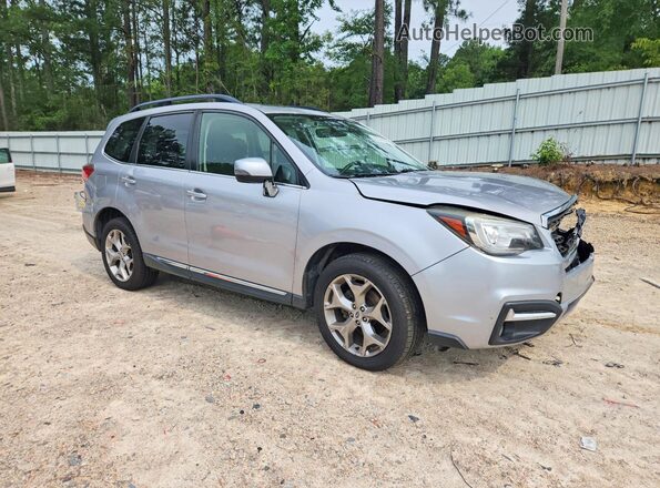 JF2SJAWC4HH556470 2017 SUBARU FORESTER Gray Front right