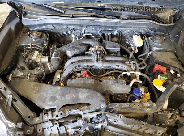 JF2SJAWC5HH515944 2017 SUBARU FORESTER Gray Vista del compartimento del motor