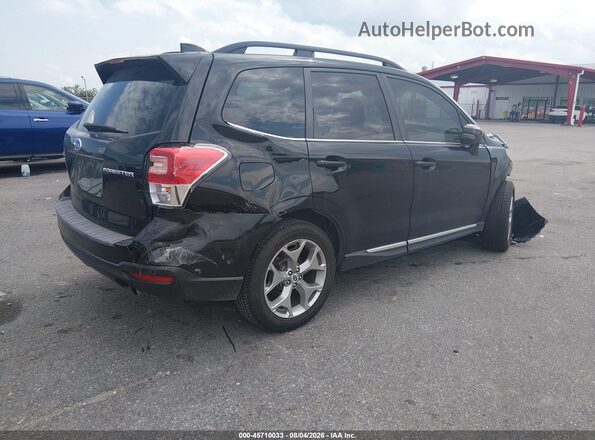 JF2SJAWC5JH463852 2018 SUBARU FORESTER Black Հետևի աջ