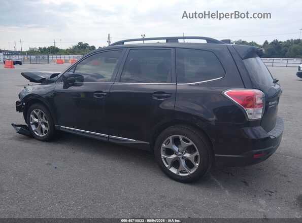 JF2SJAWC5JH463852 2018 SUBARU FORESTER Black Սալոնի 360 աստիճան տեսք