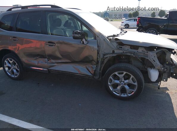 JF2SJAWC5JH472678 2018 SUBARU FORESTER Серый Вид спереди