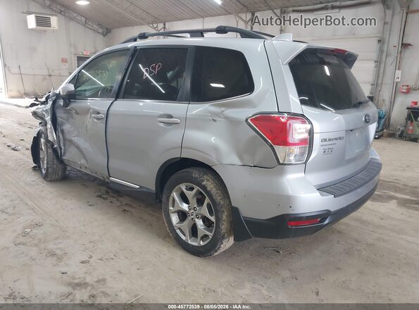 JF2SJAWC6JH593347 2018 SUBARU FORESTER Silver Trasero izquierdo