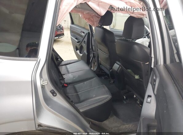 JF2SJAWC6JH593347 2018 SUBARU FORESTER Silver Vista de la etiqueta del VIN