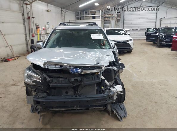 JF2SJAWC6JH593347 2018 SUBARU FORESTER Silver Vista del cuadro de instrumentos