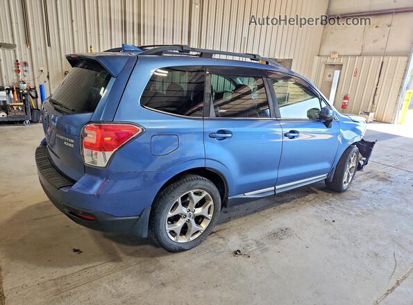 JF2SJAWC7HH811385 2017 SUBARU FORESTER Blue Trasero derecho