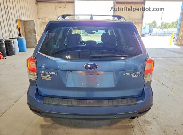 JF2SJAWC7HH811385 2017 SUBARU FORESTER Blue Vista trasera