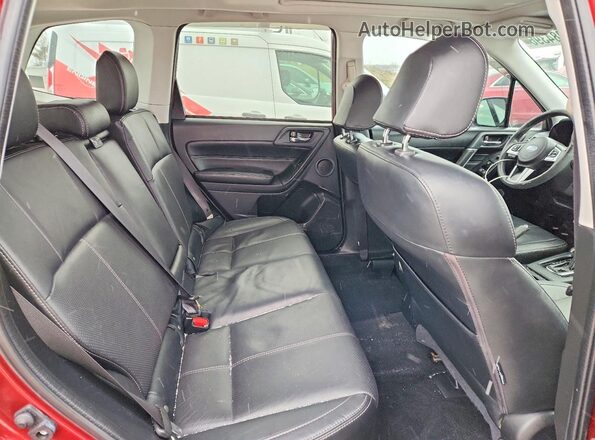 JF2SJAWC8HH550638 2017 SUBARU FORESTER Красный Вид задней части салона