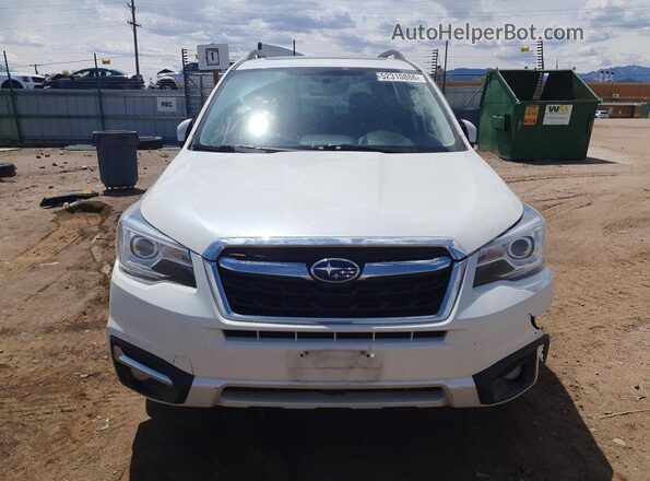 JF2SJAWC8JH441134 2018 SUBARU FORESTER White Widok z przodu