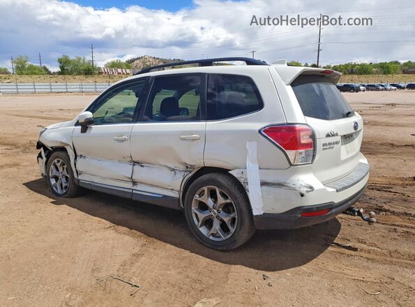 JF2SJAWC8JH441134 2018 SUBARU FORESTER White Tył lewy