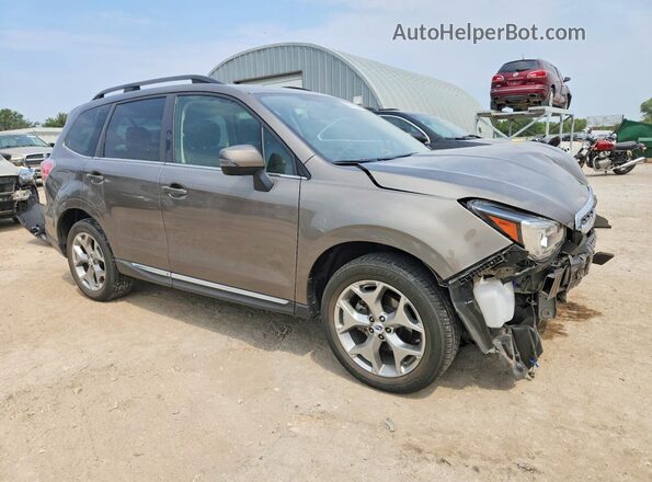 JF2SJAWC9JH458749 2018 SUBARU FORESTER Green Przód prawy
