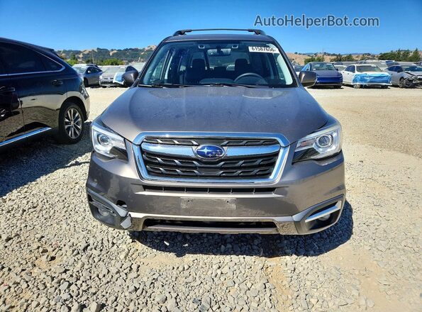 JF2SJAWC9JH538004 2018 SUBARU FORESTER Желто-коричневый Вид спереди