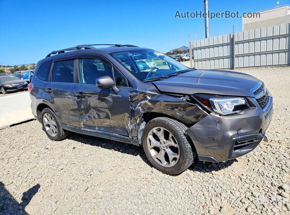 JF2SJAWC9JH538004 2018 SUBARU FORESTER Желто-коричневый Передняя правая четверть