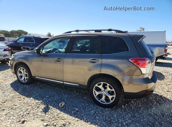 JF2SJAWC9JH538004 2018 SUBARU FORESTER Желто-коричневый Задняя левая четверть