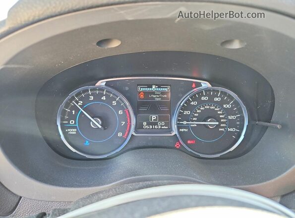 JF2SJAWC9JH538004 2018 SUBARU FORESTER Желто-коричневый Вид щитка приборов
