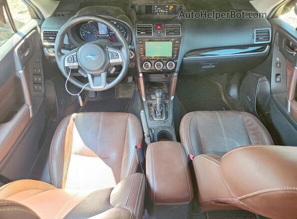 JF2SJAWCXHH455739 2017 SUBARU FORESTER Gray Vista del salpicadero