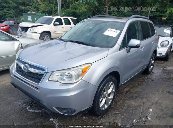 JF2SJAXC0GH448246 2016 SUBARU FORESTER Silver წინა მარცხენა ხედი სამი მეოთხედიდან